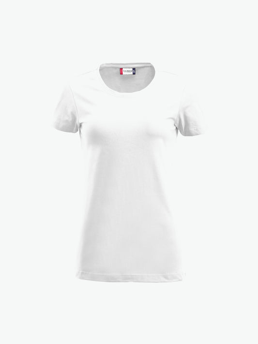 Clique Carolina S/S - Wit T-Shirt Dames Clique S