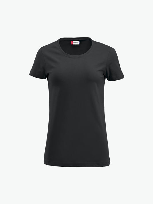 Clique Carolina S/S - Zwart T-Shirt Dames Clique S
