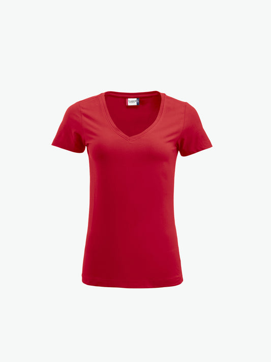 Clique Arden - Rood T-Shirt Dames Clique S