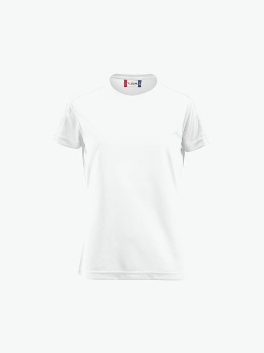 Clique Women Ice-T - Wit T-Shirt Dames Clique S