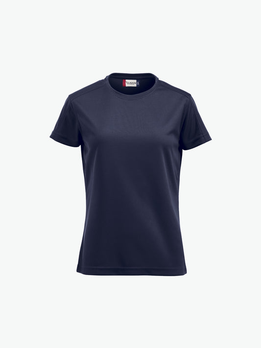 Clique Women Ice-T - Dark Navy T-Shirt Dames Clique S