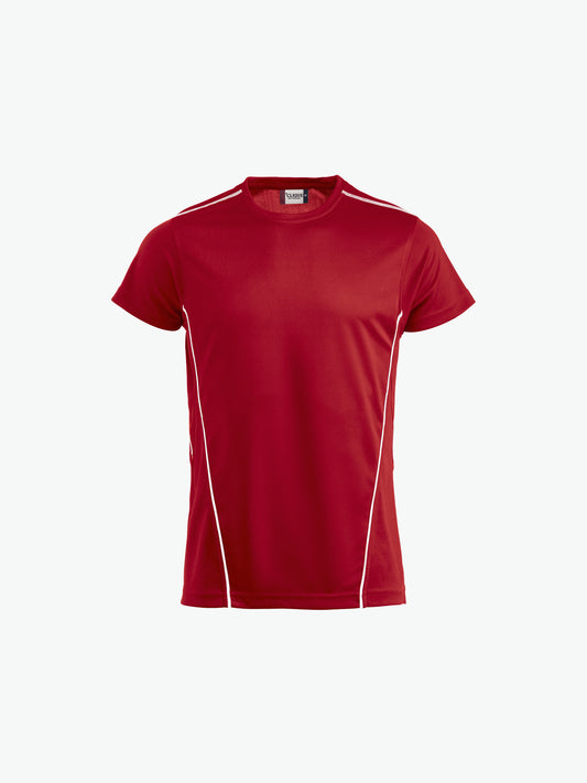 Clique Ice Sport-T - Rood/Wit T-Shirt Clique XS