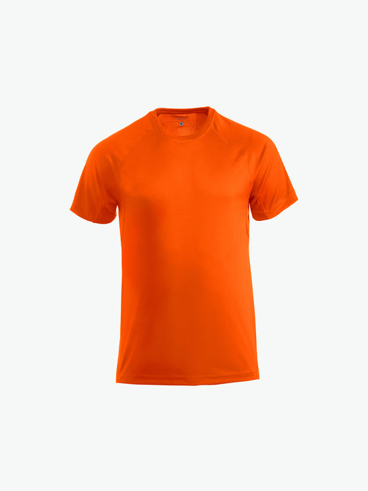Clique Premium Active-T - Signaaloranje T-Shirt Clique S