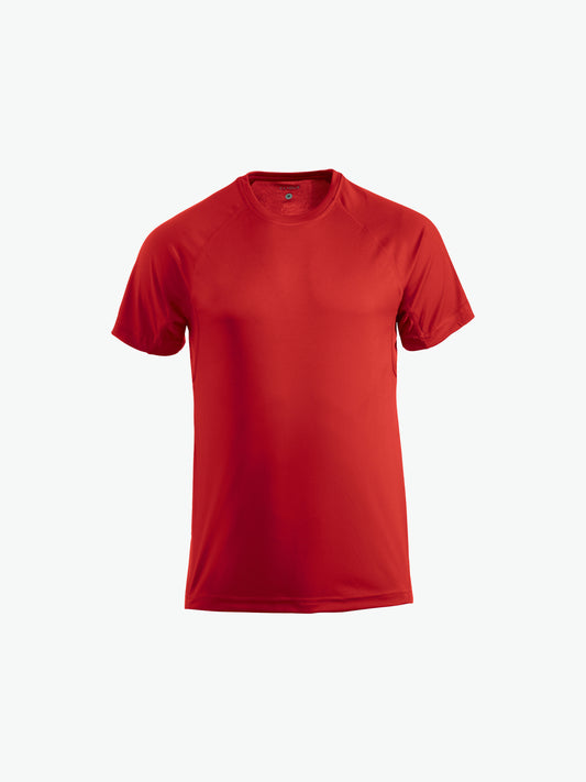 Clique Premium Active-T - Rood T-Shirt Clique S