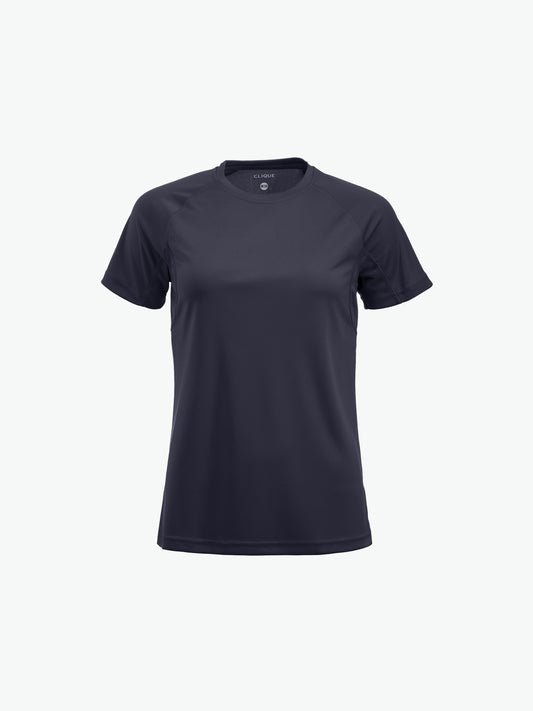 Clique Premium Active-T Women - Dark Navy T-Shirt Dames Clique S