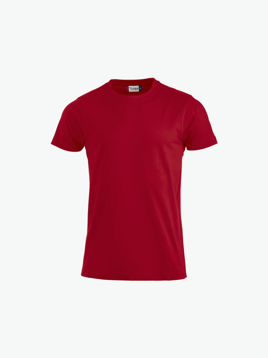 Clique Premium-T Mens - Rood T-Shirt Clique S