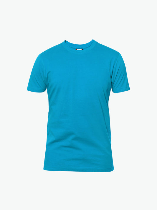 Clique Premium-T Mens - Turquoise T-Shirt Clique S