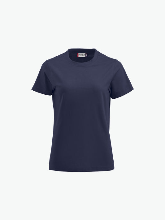 Clique Premium-T Women - Dark Navy T-Shirt Dames Clique S