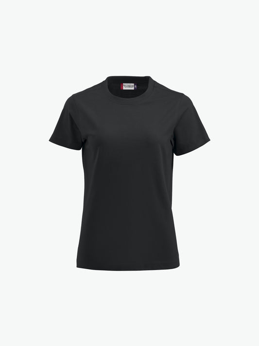 Clique Premium-T Women - Zwart T-Shirt Dames Clique S