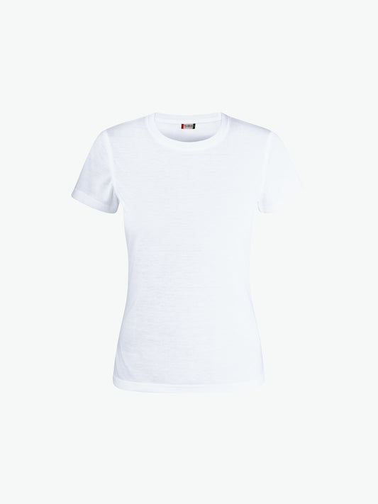 Clique Neon-T Women - Wit T-Shirt Dames Clique XS