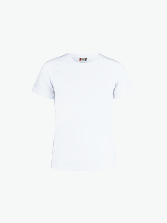 Clique Neon-T Junior - Wit T-Shirt Junior Clique 110/120