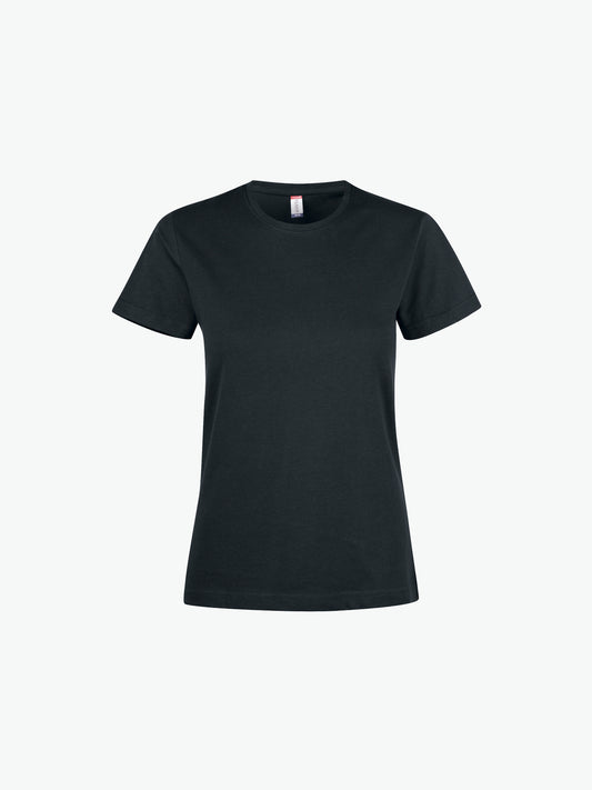 Clique Premium Fashion-T Women - Zwart T-Shirt Dames Clique XS