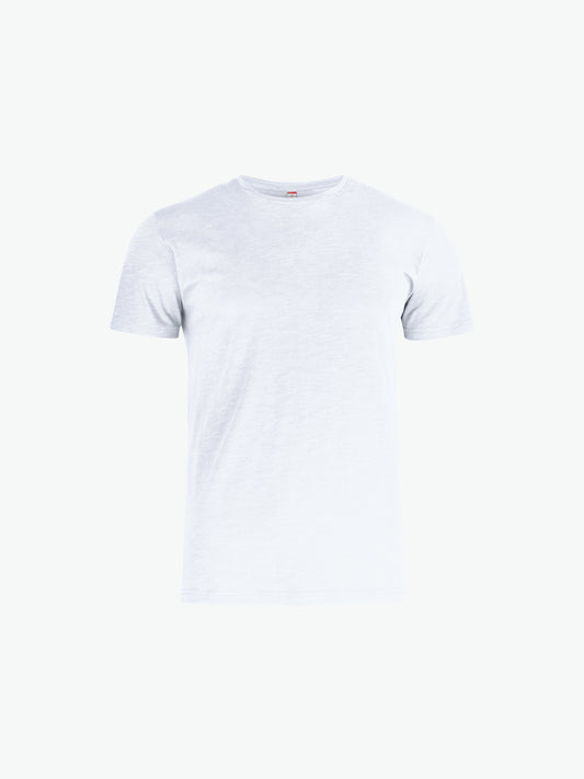 Clique Slub-T - Wit T-Shirt Clique XS