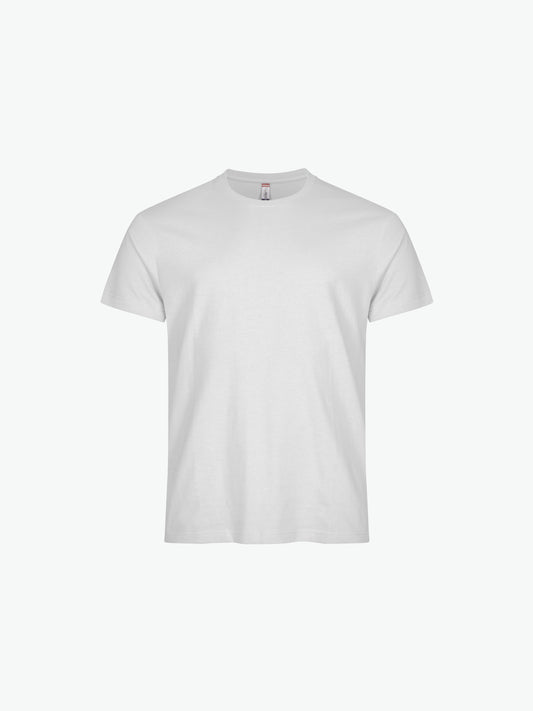 Clique Premium Long-T - Wit T-Shirt Clique XS
