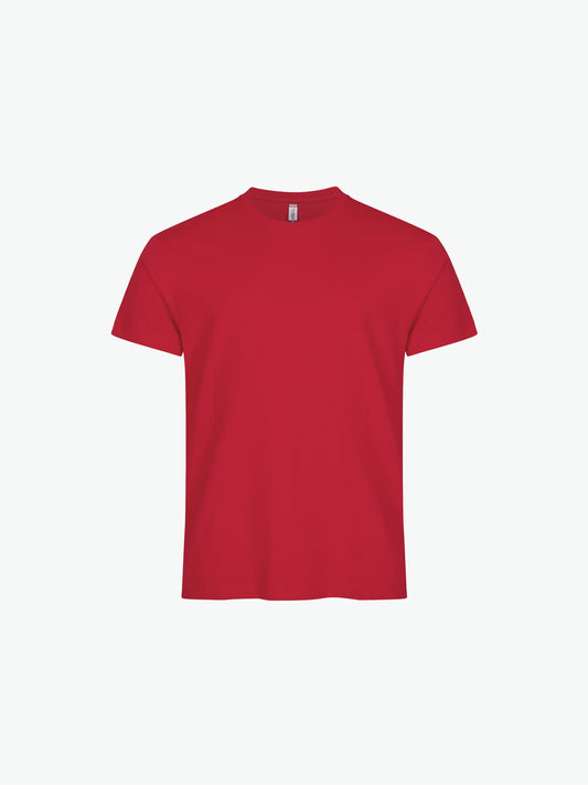 Clique Premium Long-T - Rood T-Shirt Clique XS