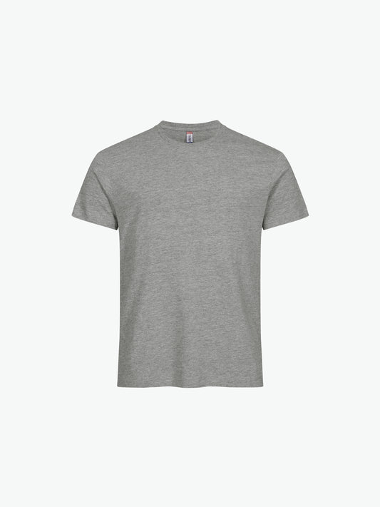 Clique Premium Long-T - Grijsmelange T-Shirt Clique XS