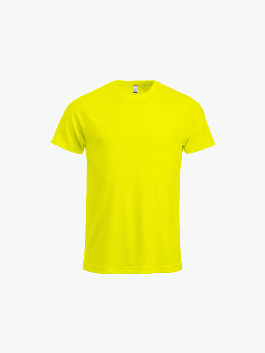 Clique New Classic-T - Signaalgeel T-Shirt Clique XS