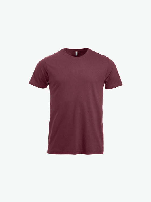 Clique New Classic-T - Bordeaux T-Shirt Clique XS