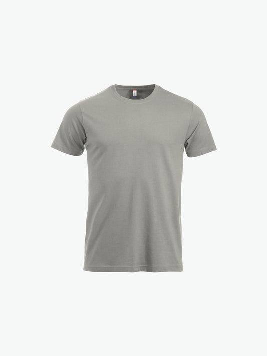 Clique New Classic-T - Zilvergrijs T-Shirt Clique XS