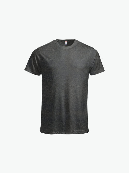 Clique New Classic-T - Antraciet Melange T-Shirt Clique XS