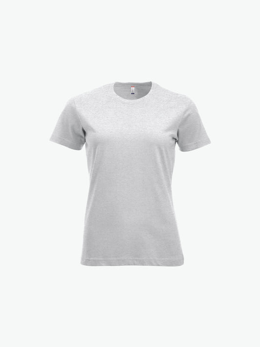 Clique New Classic-T Women - Ash T-Shirt Dames Clique XS