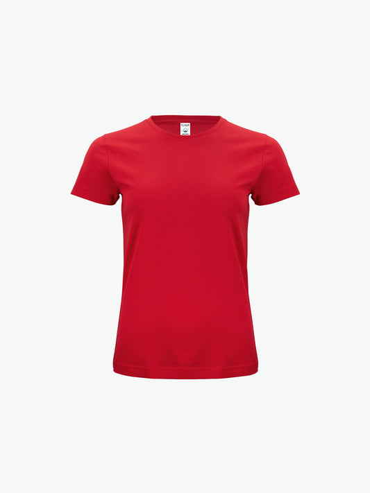 Clique Classic OC-T Women - Rood T-Shirt Dames Clique XS