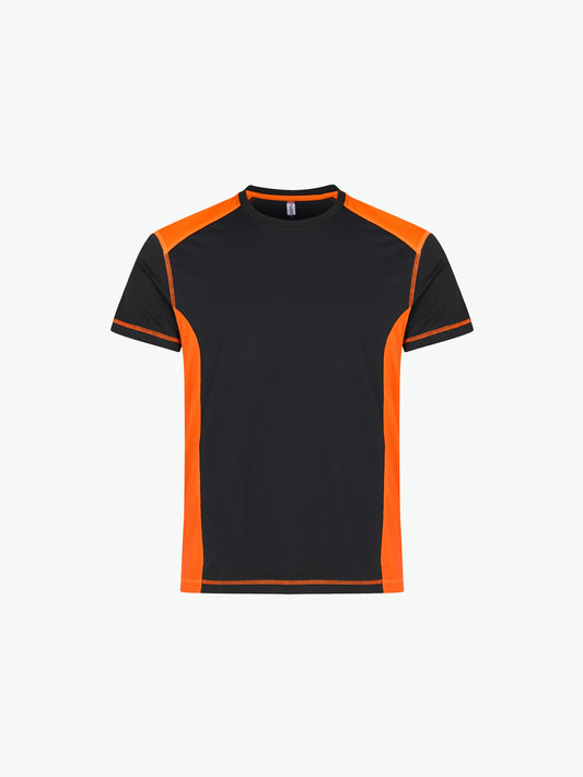 Clique Ambition-T - Signaaloranje T-Shirt Clique XS