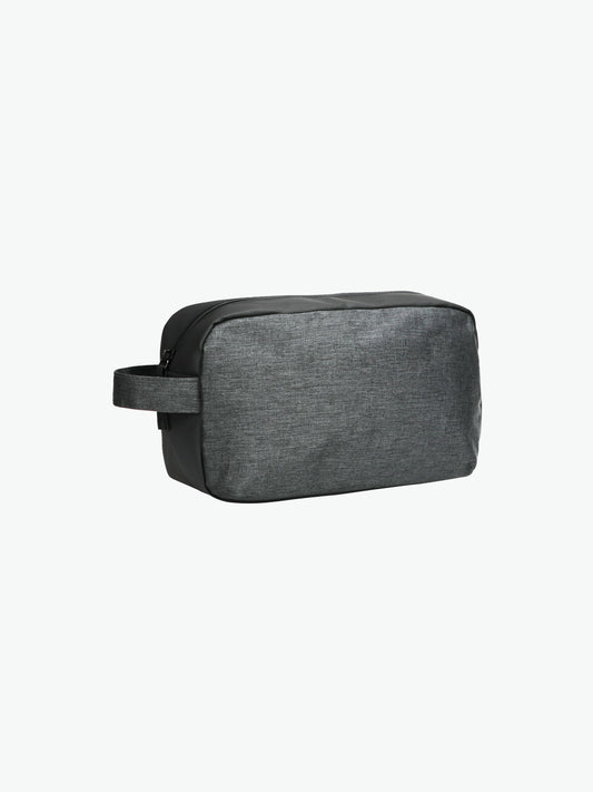 Clique Prestige Toilettcase - Antraciet Melange Toilettas Clique