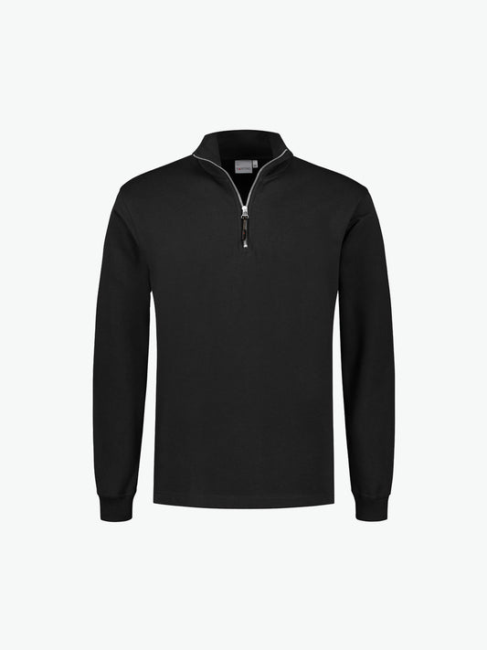 Santino Alex Zipsweater - Zwart Sweater Santino S