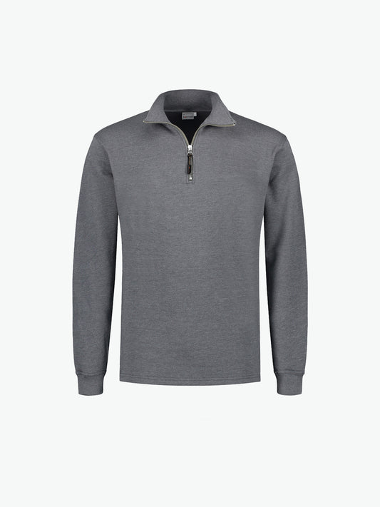 Santino Alex Zipsweater - Donker Grijs Sweater Santino 3XL