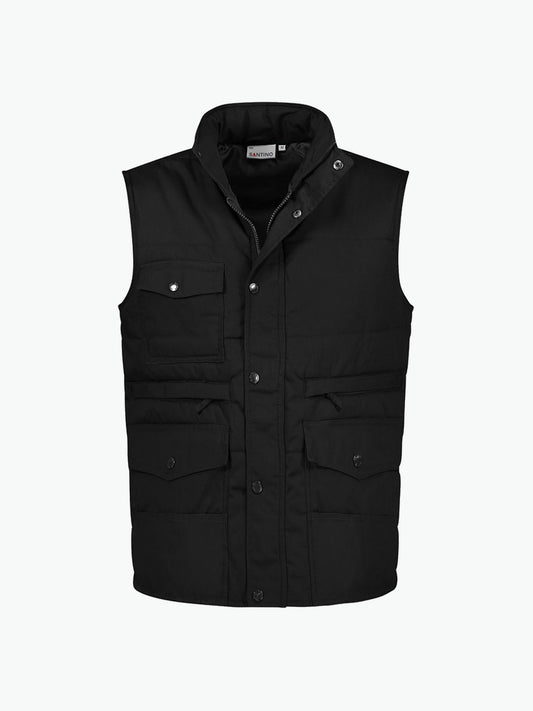 Santino Bob Bodywarmer - Zwart Bodywarmer Santino S