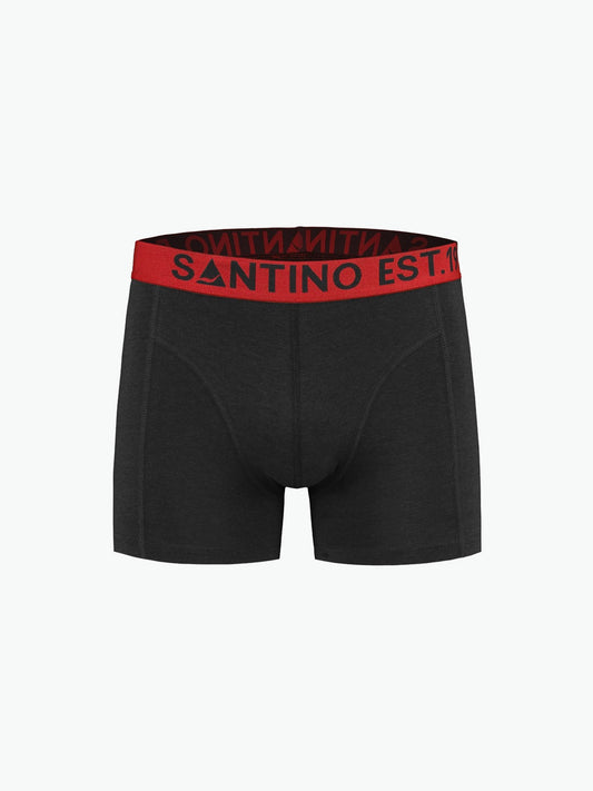 Santino Boxer II Boxershort - Zwart Boxershort Santino S