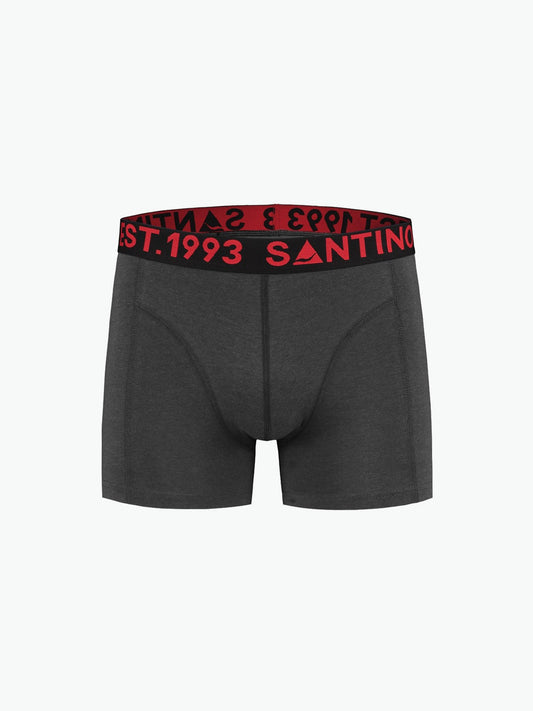 Santino Boxer II Boxershort - Grijs Boxershort Santino S
