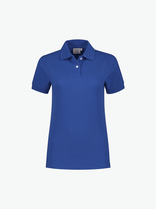 Santino Charma Ladies Poloshirt - Blauw Polo Dames Santino XS