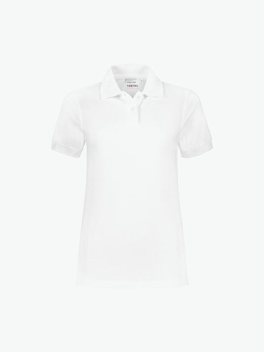 Santino Charma Ladies Poloshirt - Wit Polo Dames Santino XS