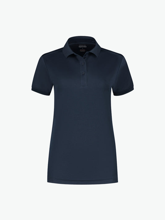 Santino Edinburgh Ladies Poloshirt - Navy Polo Dames Santino XS