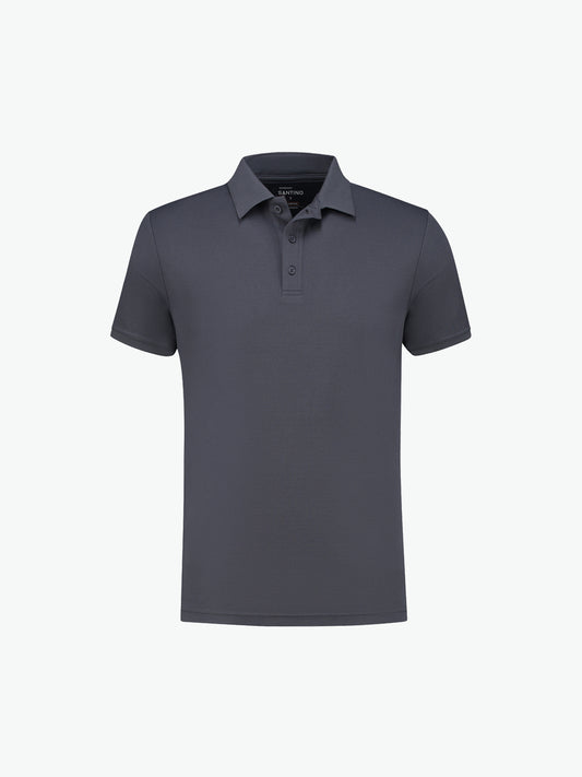 Santino Edinburgh Poloshirt - Grijs Polo Santino XS