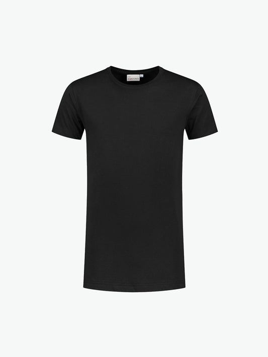 Santino Jace+ C-neck T-shirt - Zwart T-Shirt Santino XS