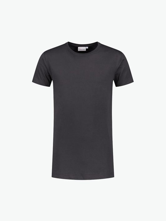Santino Jace+ C-neck T-shirt - Grijs T-Shirt Santino XS