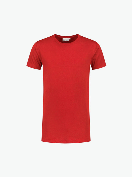Santino Jace+ C-neck T-shirt - Rood T-Shirt Santino XS