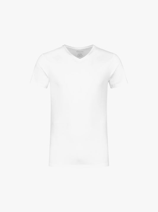 Santino Jazz V-neck T-shirt - Wit T-Shirt Santino XS