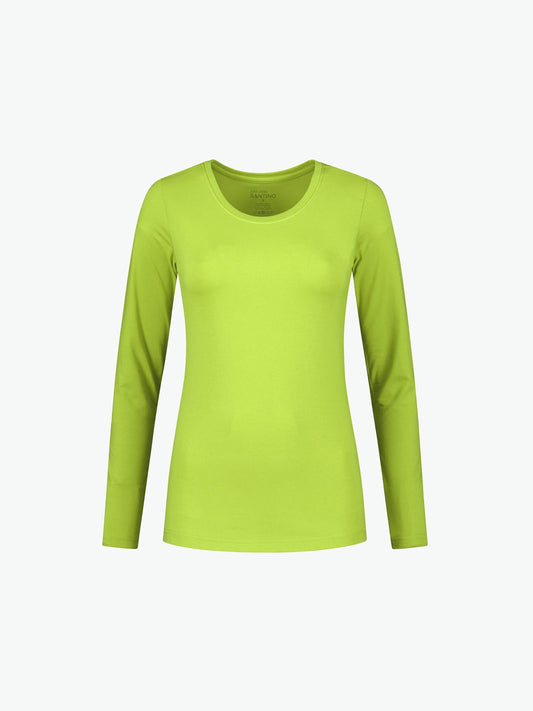 Santino Juna Ladies T-shirt - Lime T-Shirt Dames Santino XS