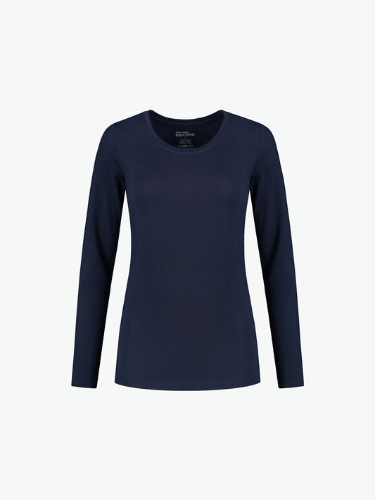 Santino Juna Ladies T-shirt - Navy T-Shirt Dames Santino XS