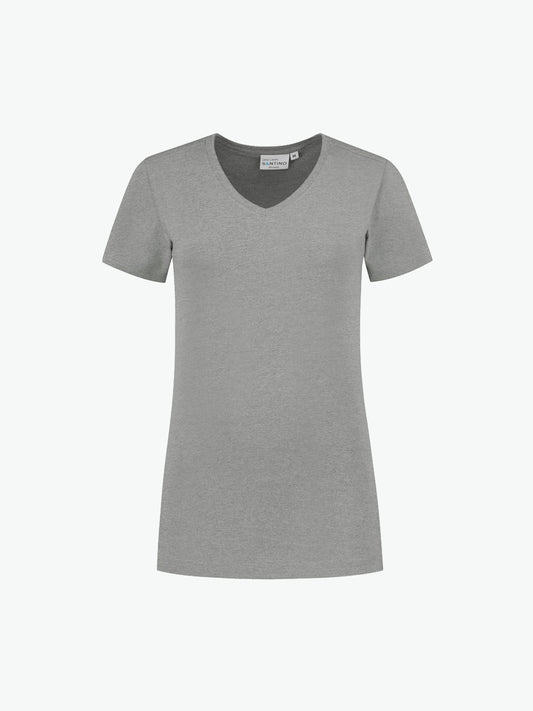 Santino Lebec Ladies T-shirt - Sport Grijs T-Shirt Dames Santino XS