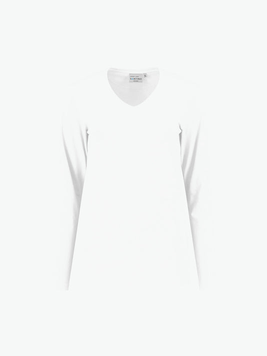 Santino Ledburg Ladies T-shirt - Wit T-Shirt Dames Santino XS