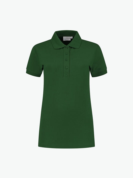 Santino Leeds Ladies Poloshirt - Groen Polo Dames Santino XS