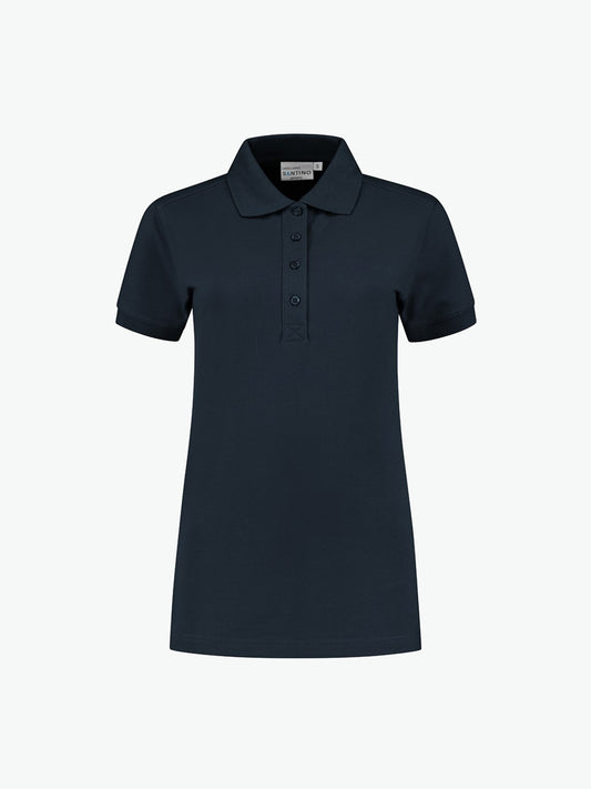 Santino Leeds Ladies Poloshirt - Dark Navy Polo Dames Santino XS
