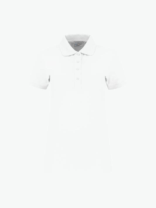 Santino Leeds Ladies Poloshirt - Wit Polo Dames Santino XS