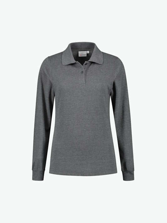 Santino Matt Ladies Poloshirt - Grijs Polo Dames Santino XS