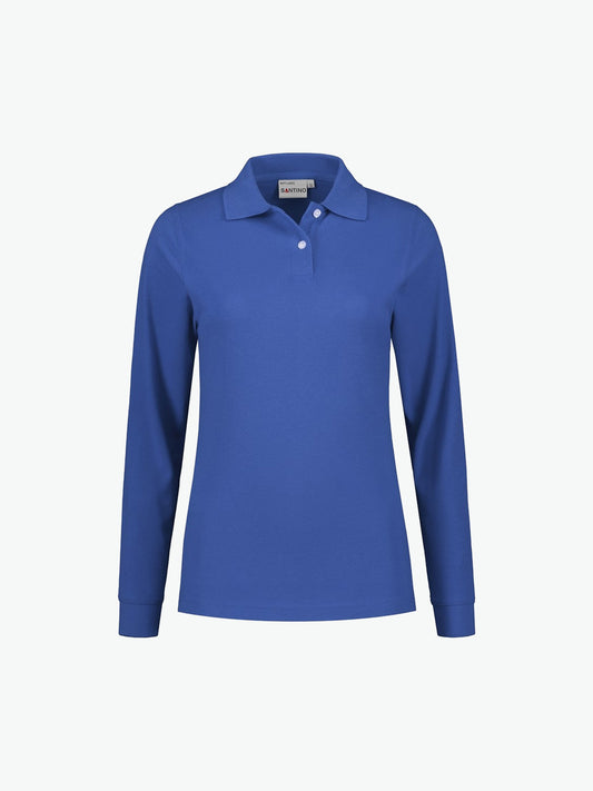 Santino Matt Ladies Poloshirt - Blauw Polo Dames Santino XS
